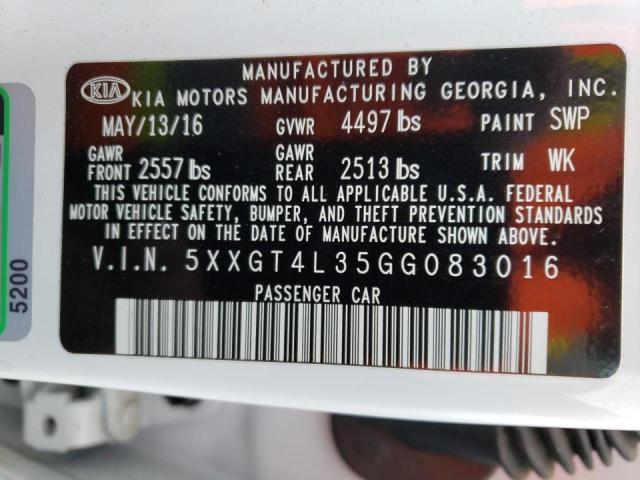 2016 KIA OPTIMA LX - 5XXGT4L35GG083016