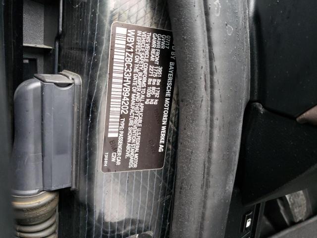 WBY1Z8C33HV894202 BMW I SERIES