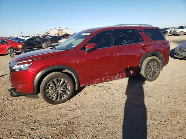 Salvage cars for sale from Copart Amarillo, TX: 2022 Nissan Pathfinder