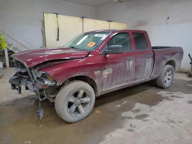 Salvage cars for sale from Copart Davison, MI: 2019 Dodge RAM 1500 Classic Tradesman