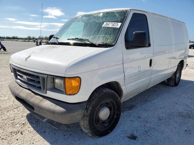 Salvage cars for sale from Copart Arcadia, FL: 2005 Ford Econoline E150 Van