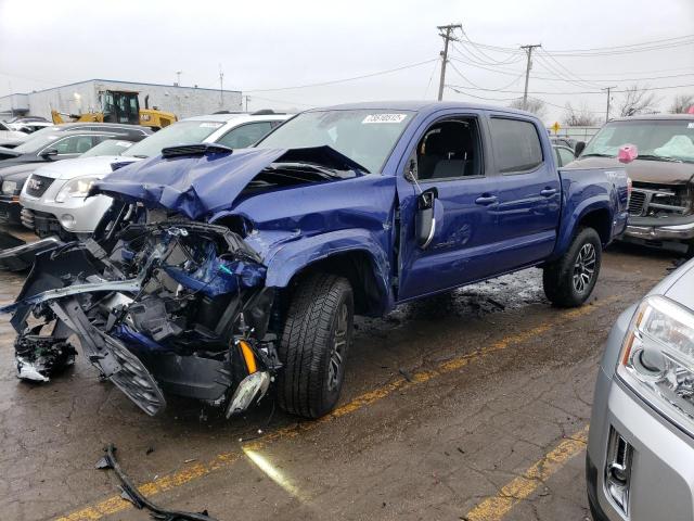 Salvage cars for sale from Copart Chicago Heights, IL: 2022 Toyota Tacoma Double Cab