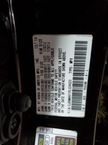 2015 HONDA CR-V EXL - 5J6RM4H71FL024023