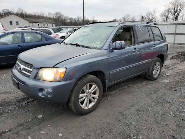 Salvage cars for sale from Copart York Haven, PA: 2006 Toyota Highlander