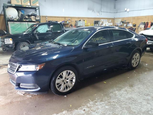 Salvage cars for sale from Copart Kincheloe, MI: 2017 Chevrolet Impala LS