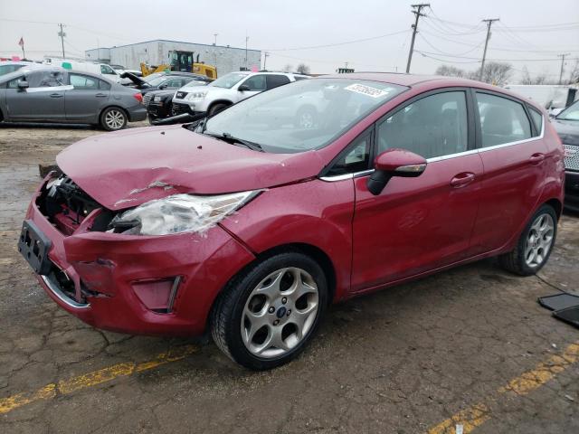Salvage cars for sale from Copart Chicago Heights, IL: 2011 Ford Fiesta SES
