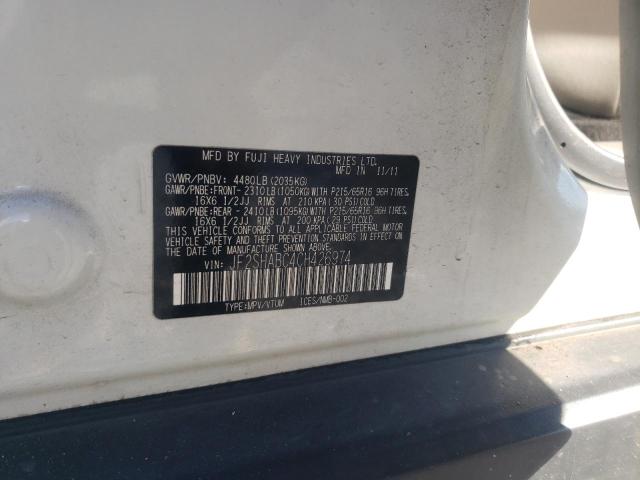 JF2SHABC4CH426974 Subaru Forester 2.5x