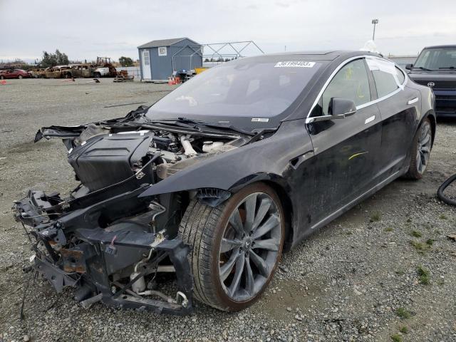 Vehiculos salvage en venta de Copart Antelope, CA: 2015 Tesla Model S