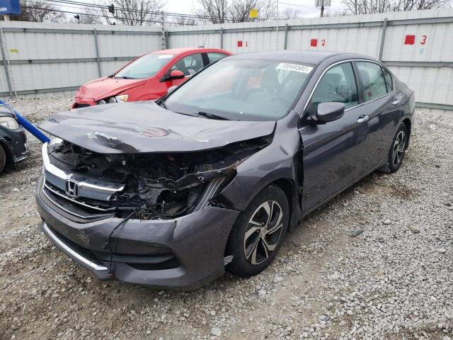 Salvage cars for sale from Copart Walton, KY: 2017 Honda Accord LX