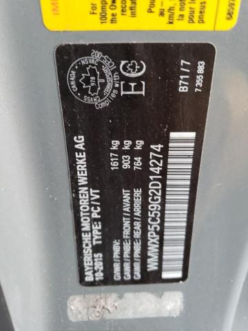 2016 MINI COOPER - WMWXP5C59G2D14274