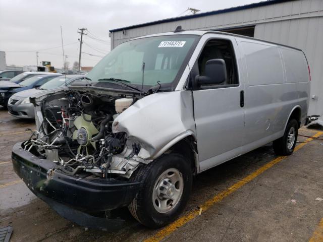 Salvage cars for sale from Copart Chicago Heights, IL: 2021 Chevrolet Express G2