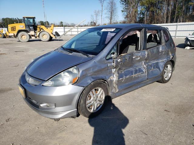 Salvage cars for sale at Dunn, NC auction: 2008 Honda FIT Sport