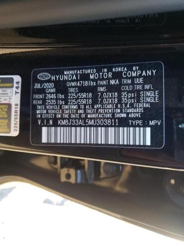 2021 HYUNDAI TUCSON LIM KM8J33AL5MU303811