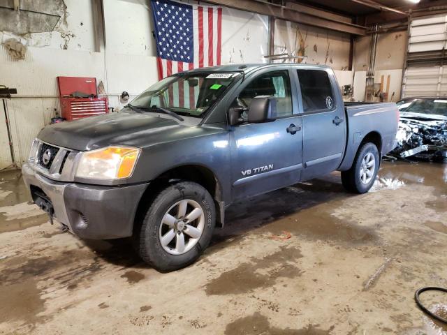 Salvage cars for sale from Copart Casper, WY: 2008 Nissan Titan XE
