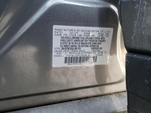 3N1CP5CV3LL491123 Nissan KICKS SV