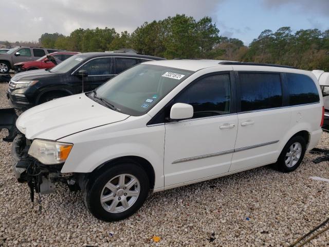 Salvage cars for sale at Houston, TX auction: 2011 Chrysler Town & Country Touring
