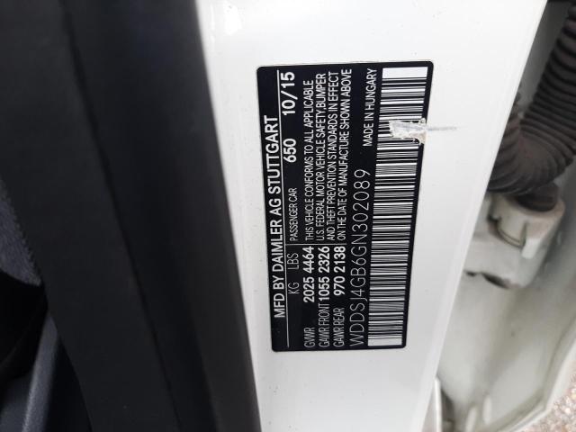 2016 MERCEDES-BENZ CLA 250 4M - WDDSJ4GB6GN302089
