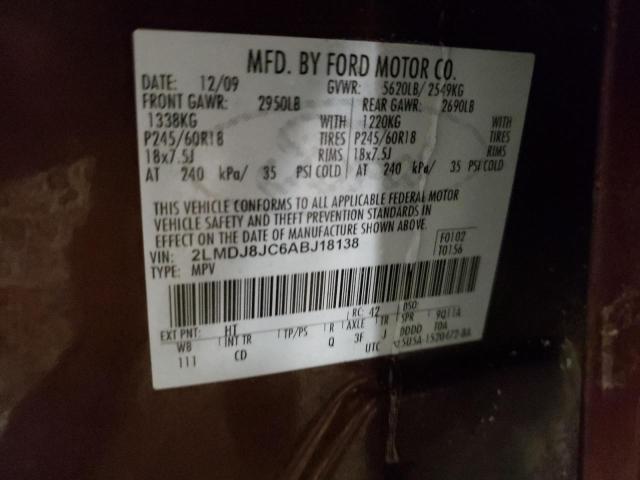 2LMDJ8JC6ABJ18138 Lincoln MKX