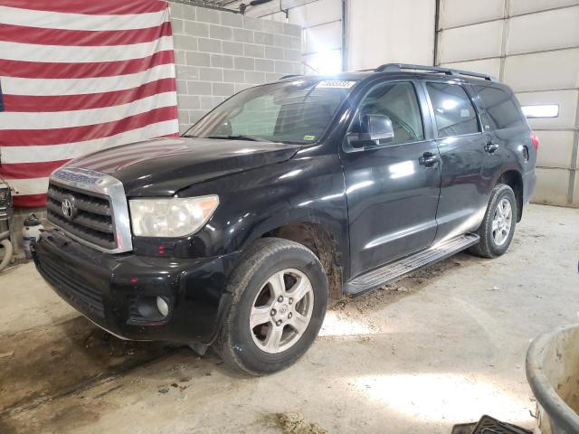 Salvage cars for sale from Copart Columbia, MO: 2008 Toyota Sequoia SR