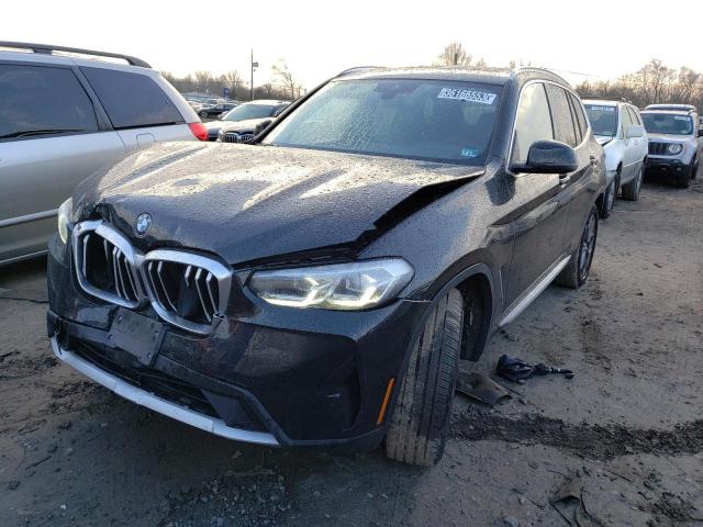2022 BMW X3 XDRIVE3 WBX57DP02NN154138