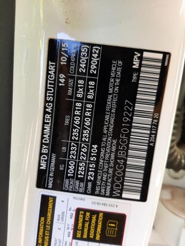 WDC0G4JB5GF019227 Mercedes-Benz GLC 300