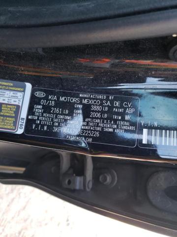 3KPFK4A79JE225226 KIA FORTE LX
