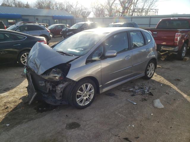 Salvage cars for sale from Copart Wichita, KS: 2010 Honda FIT Sport