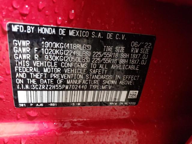 2023 HONDA HR-V SPORT - 3CZRZ2H55PM702440