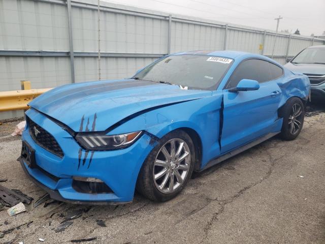 Salvage cars for sale at Dyer, IN auction: 2017 Ford Mustang