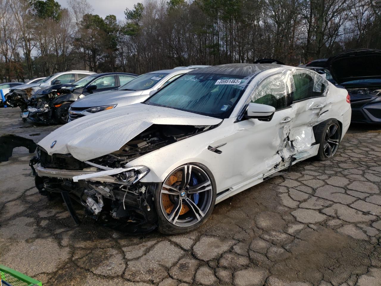 2018 BMW M5 VIN: WBSJF0C51JB283663 Lot: 56638145