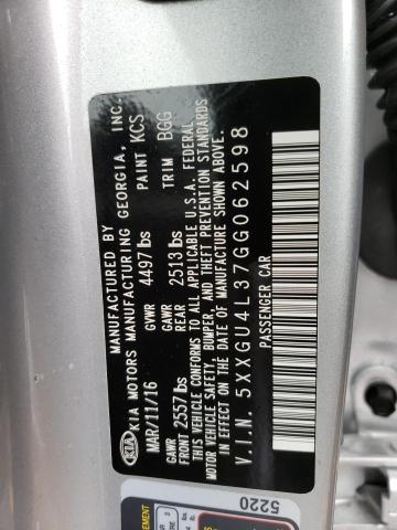 5XXGU4L37GG062598 KIA OPTIMA EX