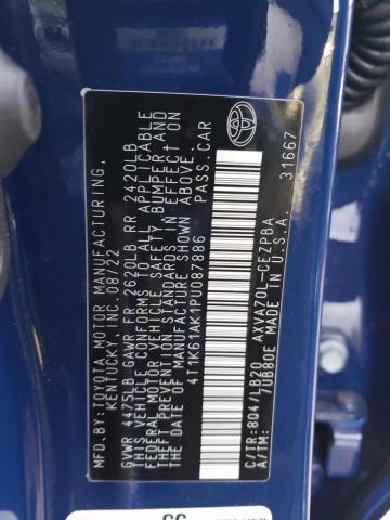 2023 TOYOTA CAMRY XSE - 4T1K61AK1PU087886