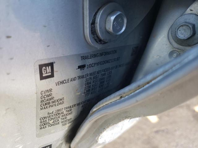2021 CHEVROLET 1500 SILVE - 1GCPYFED0MZ119187