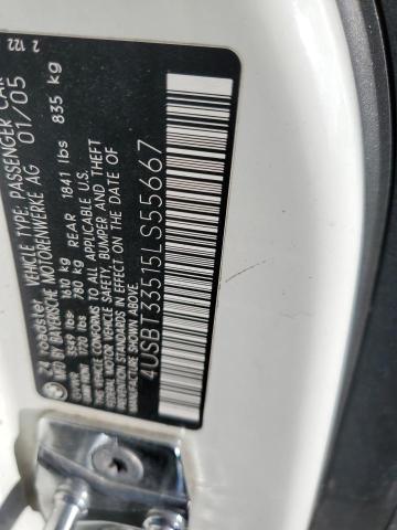 4USBT33515LS55667 BMW Z4