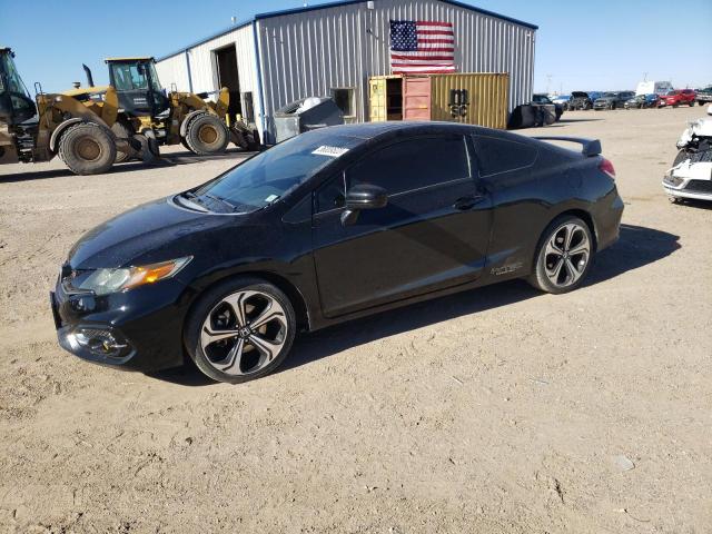 Salvage cars for sale from Copart Amarillo, TX: 2015 Honda Civic SI