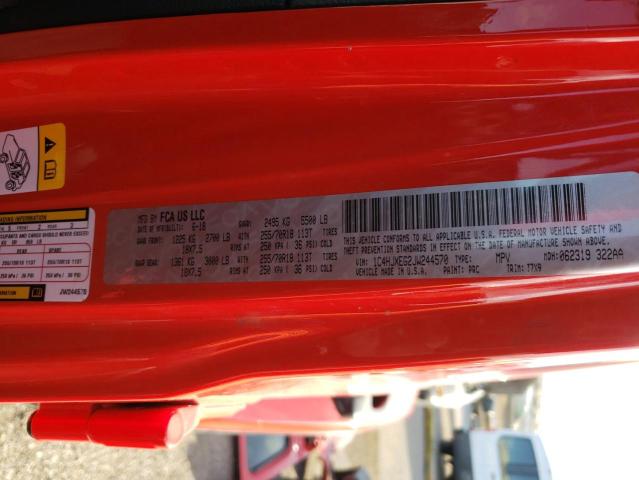 1C4HJXEG2JW244570 Jeep Wrangler Unlimited Sahara