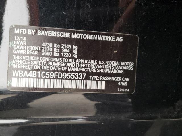 WBA4B1C59FD955337 BMW 435 I Gran Coupe