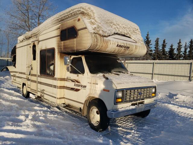 Salvage cars for sale from Copart Anchorage, AK: 1987 Ford Econoline E350 Cutaway Van