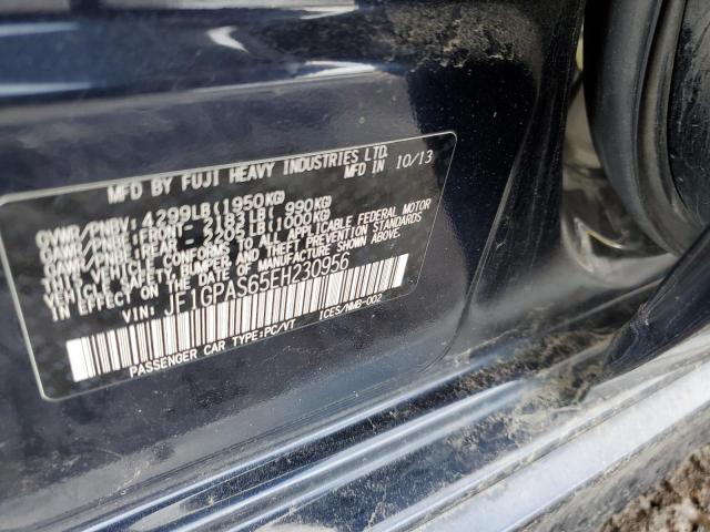 JF1GPAS65EH230956 Subaru Impreza Sport Limited