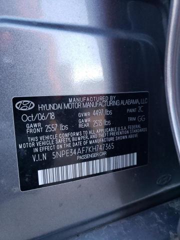 2019 HYUNDAI SONATA LIM - 5NPE34AF7KH747365