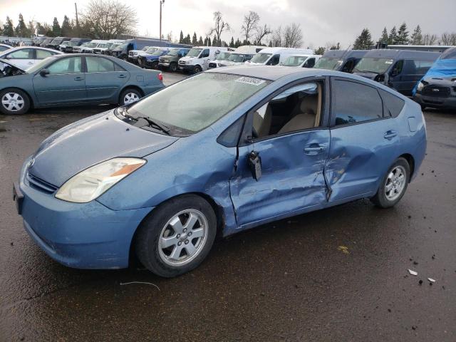 Salvage cars for sale at Woodburn, OR auction: 2005 Toyota Prius