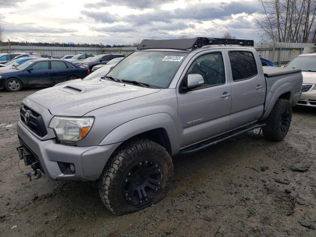 Salvage cars for sale from Copart Arlington, WA: 2015 Toyota Tacoma DOU