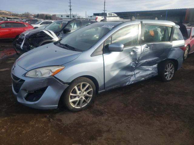 Salvage cars for sale from Copart Colorado Springs, CO: 2012 Mazda 5