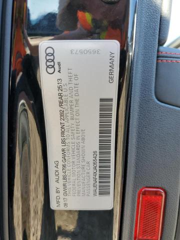 2018 AUDI A4 PREMIUM - WAUENAF4XJA055426