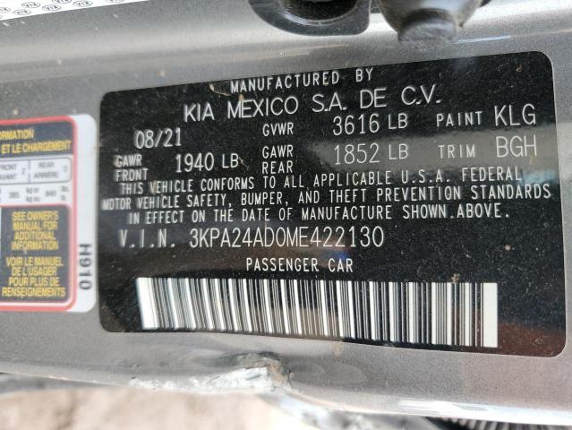 3KPA24AD0ME422130 KIA RIO LX
