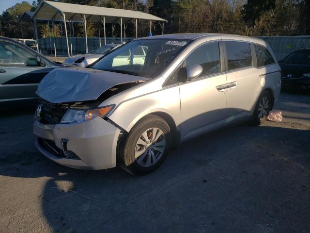Salvage cars for sale from Copart Savannah, GA: 2015 Honda Odyssey EX