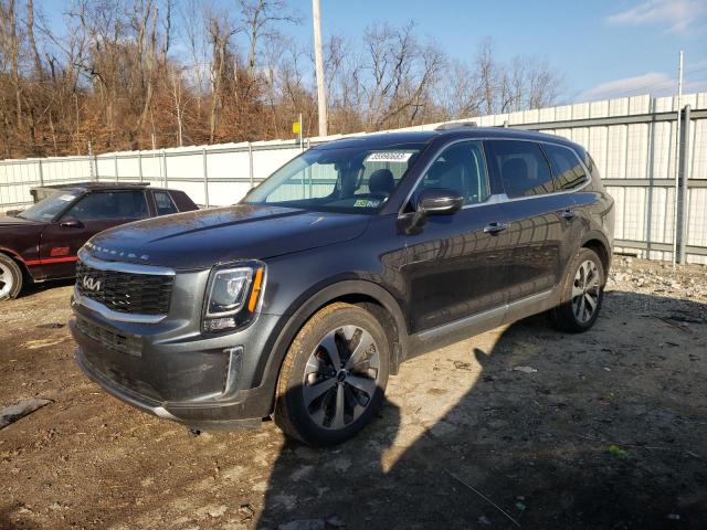 Salvage cars for sale from Copart West Mifflin, PA: 2022 KIA Telluride