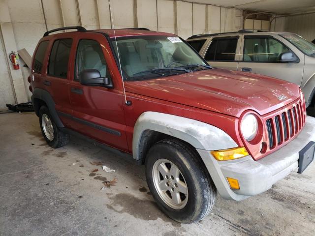 Salvage cars for sale from Copart Madisonville, TN: 2006 Jeep Liberty SP