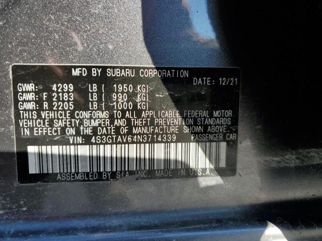 4S3GTAV64N3714339 Subaru Impreza