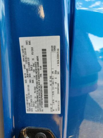 2019 FORD F150 SUPER - 1FTEW1EP9KKE91921